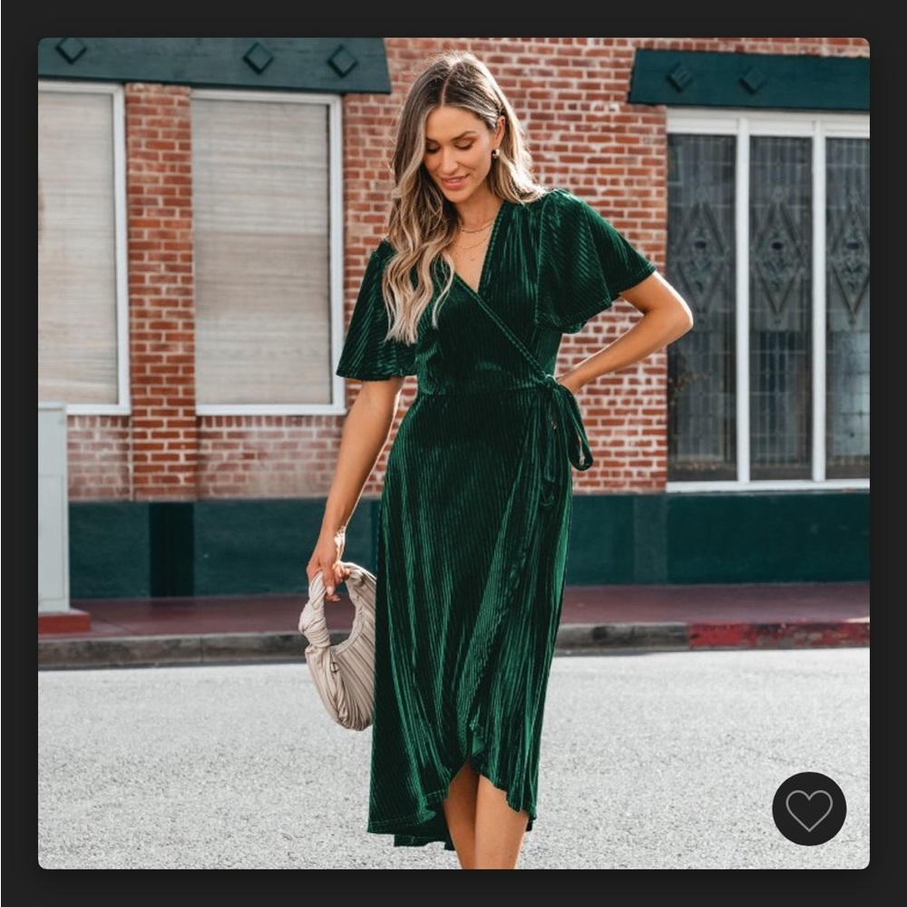 Emerald Cupshe Dress